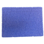 BrushPad blau 4-eckig